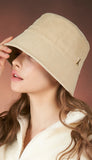 VARZAR(バザール) Corduroy stud drop bucket hat cream