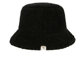 VARZAR(バザール) Monogram Label Fleece Bucket Hat black