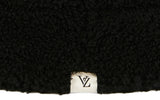 VARZAR(バザール) Monogram Label Fleece Bucket Hat black