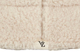 VARZAR(バザール) Monogram Label Fleece Bucket Hat cream