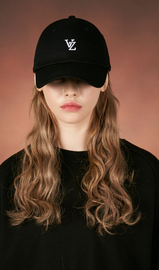 VARZAR(バザール) Monogram Soft Overfit Ball Cap black