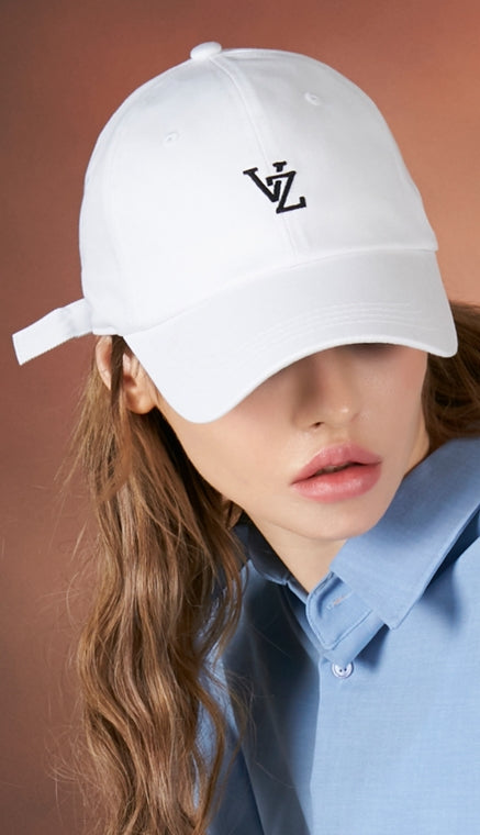 VARZAR(バザール) Monogram Soft Overfit Ball Cap white
