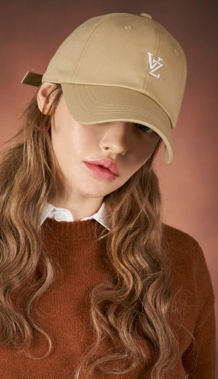 VARZAR(バザール) Monogram Soft Overfit Ball Cap beige