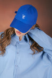 VARZAR(バザール) Monogram Soft Overfit Ball Cap blue