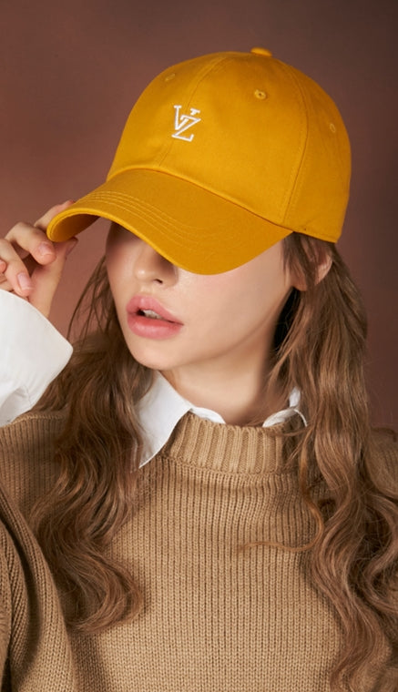 VARZAR(バザール) Monogram Soft Overfit Ball Cap yellow