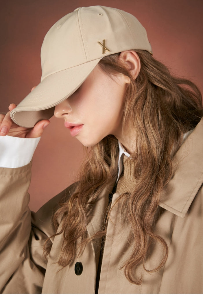 VARZAR(バザール) Gold Stud Overfit Ball Cap beige – UNDERSTUDY CLUB