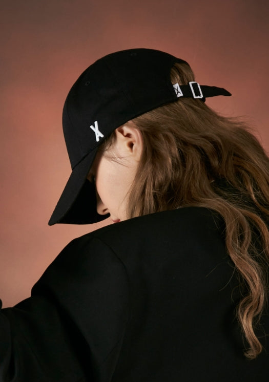 VARZAR(バザール) Matt Stud Overfit Ball Cap black