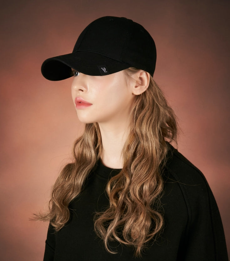 VARZAR(バザール) Label Visor Overfit Ball Cap black