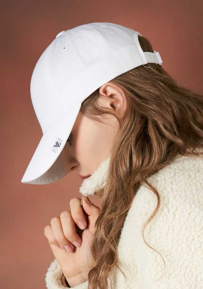 VARZAR(バザール) Label Visor Overfit Ball Cap white