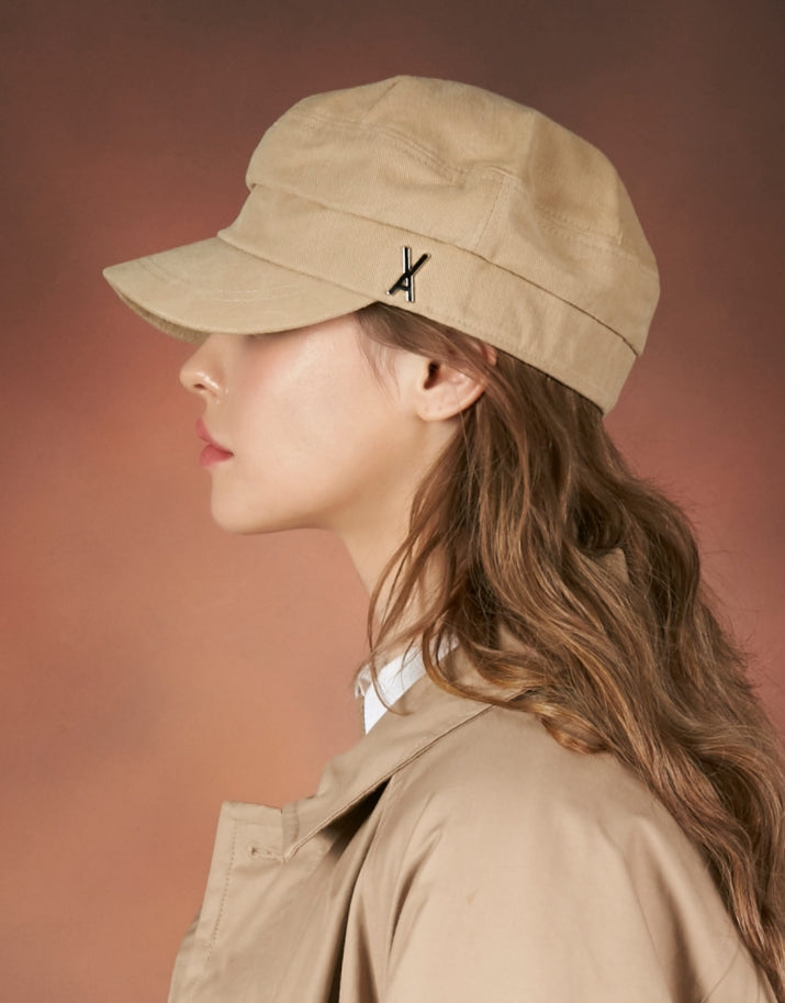 VARZAR(バザール) Peach madoros cap beige