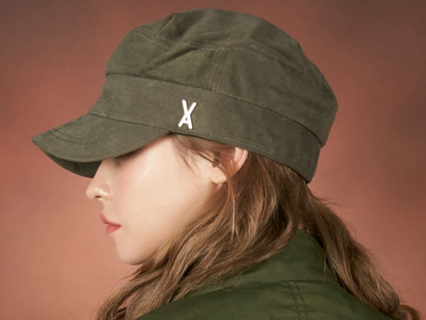 VARZAR(バザール) Peach madoros cap khaki