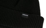 VARZAR(バザール) Minimalist label beanie black