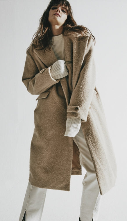 ORDINARY PEOPLE(オーディナリーピープル)   ORDINARY BEIGE CASENTINO DOUBLE COAT