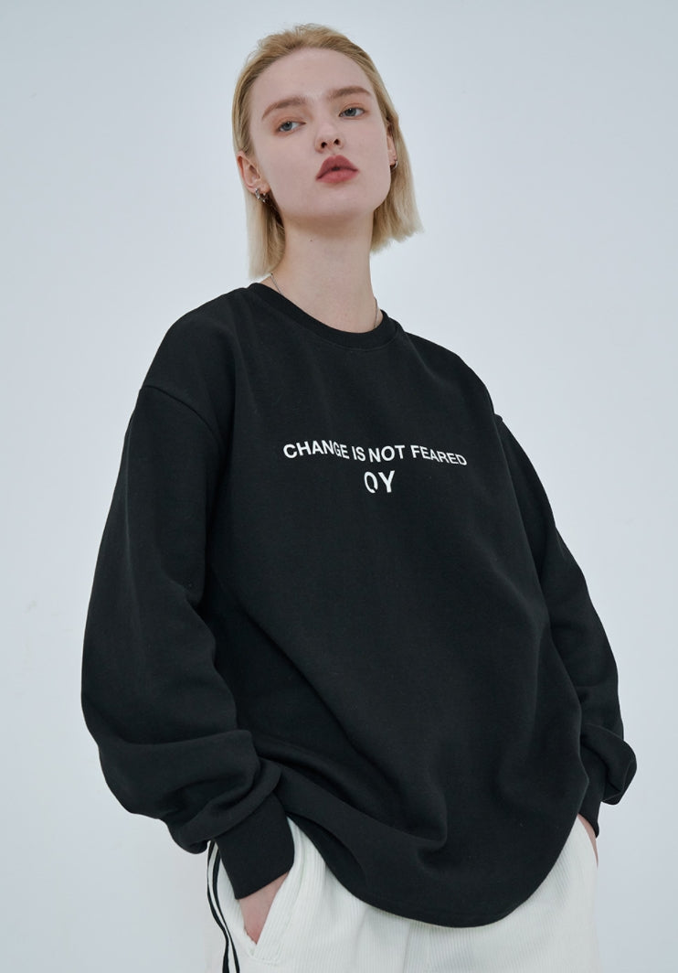 オーワイ(OY)  FLOWER LOGO SLEEVE T-BLACK