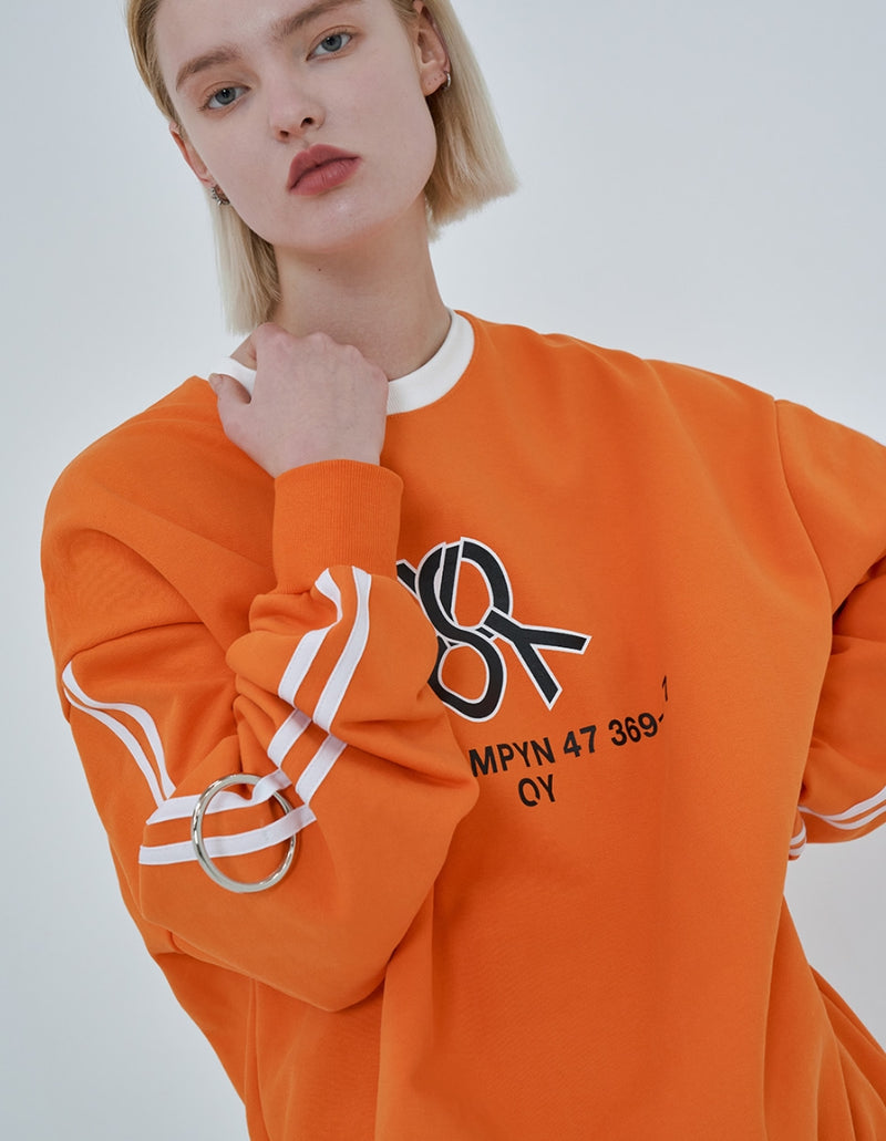 オーワイ(OY) METAL LOGO TAPE RING MTM-ORANGE