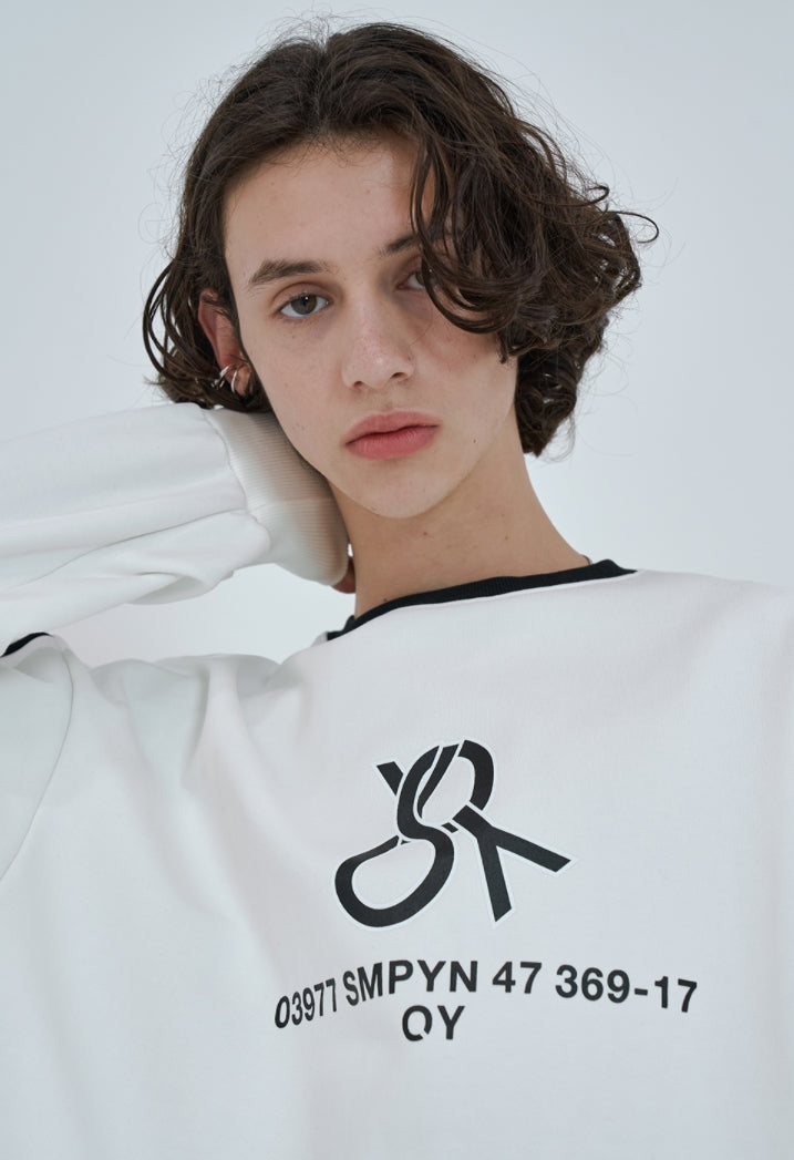 オーワイ(OY) METAL LOGO TAPE RING MTM-WHITE