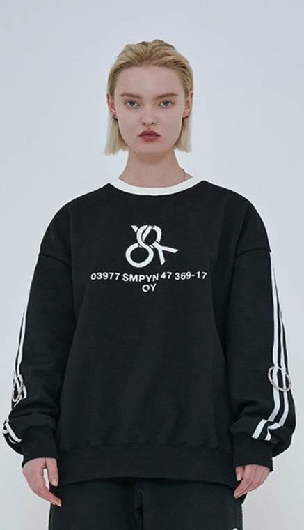 オーワイ(OY) METAL LOGO TAPE RING MTM-BLACK