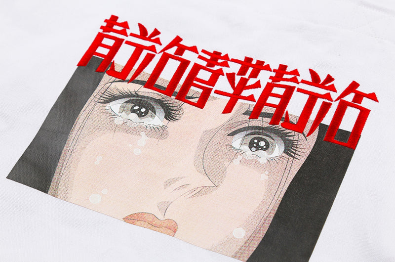 アジョバイアジョ（AJOBYAJO)  Crying Manga Bag [White]