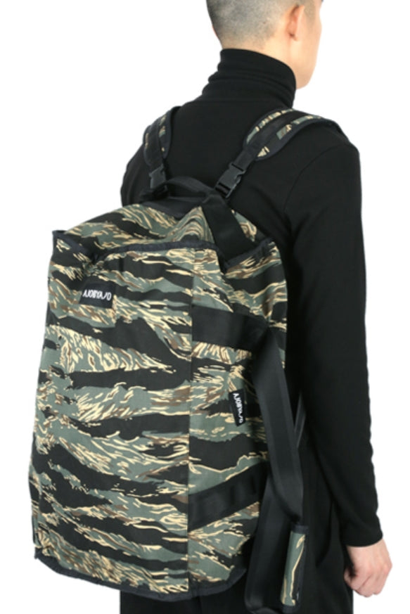 アジョバイアジョ（AJOBYAJO)  Camo Duffle backpack [Khaki]