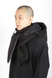 アジョバイアジョ（AJOBYAJO)  6oz Padded Hood Muffler [Black]