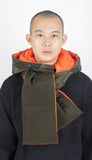 アジョバイアジョ（AJOBYAJO)  6oz Padded Hood Muffler [Khaki]