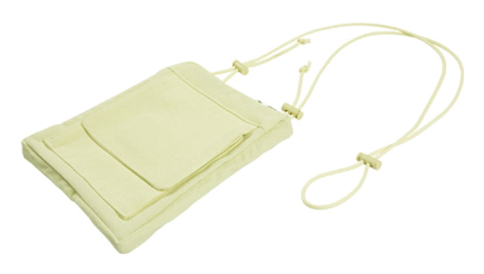 アジョバイアジョ（AJOBYAJO) Cotton Mini Bag [Lime Yellow]