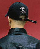 アジョバイアジョ（AJOBYAJO)  Washed Denim Logo Cap [Black]