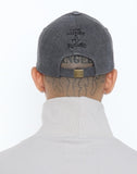 アジョバイアジョ（AJOBYAJO)  Washed Denim Logo Cap [Grey]