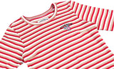 アジョバイアジョ（AJOBYAJO)  Stripe Unicorn Onepiece [Red]