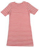 アジョバイアジョ（AJOBYAJO)  Stripe Unicorn Onepiece [Red]