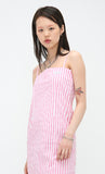 アジョバイアジョ（AJOBYAJO)  Stripe Onepiece [Pink]