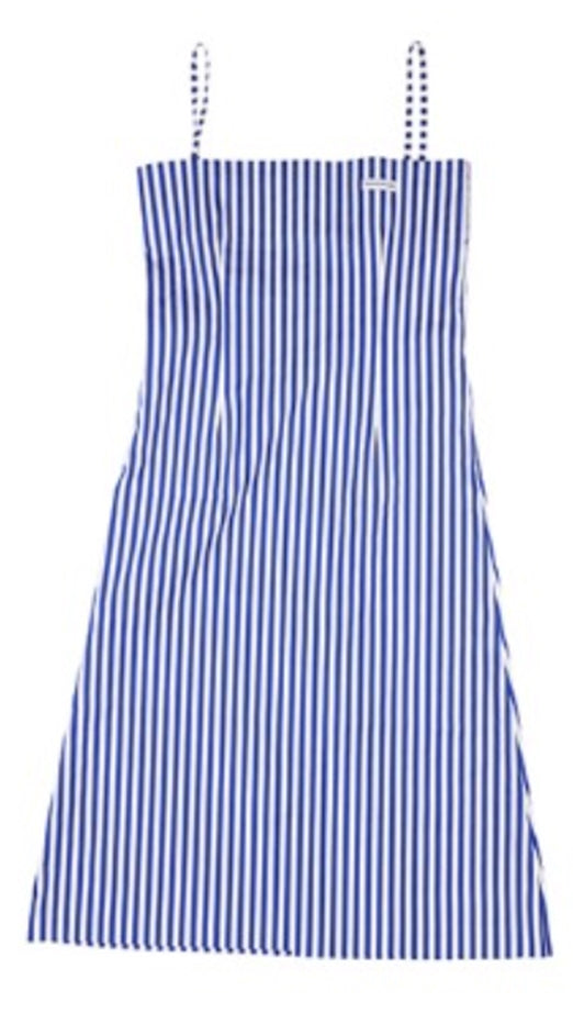 アジョバイアジョ（AJOBYAJO)  Stripe Onepiece [Blue]