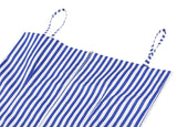 アジョバイアジョ（AJOBYAJO)  Stripe Onepiece [Blue]