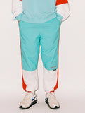 アジョバイアジョ（AJOBYAJO) Tri-Color Jogger Pants (Mint)