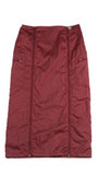 アジョバイアジョ（AJOBYAJO)  Track Zip Up Skirt [Wine]