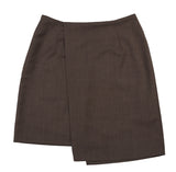 アジョバイアジョ（AJOBYAJO)  Unbalance Tailored Skirt [Brown]