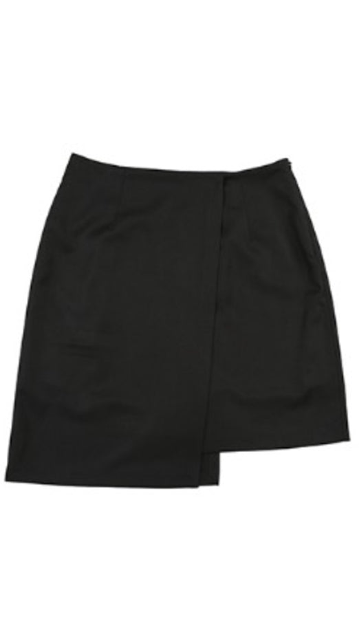 アジョバイアジョ（AJOBYAJO)  Unbalance Tailored Skirt [Black]