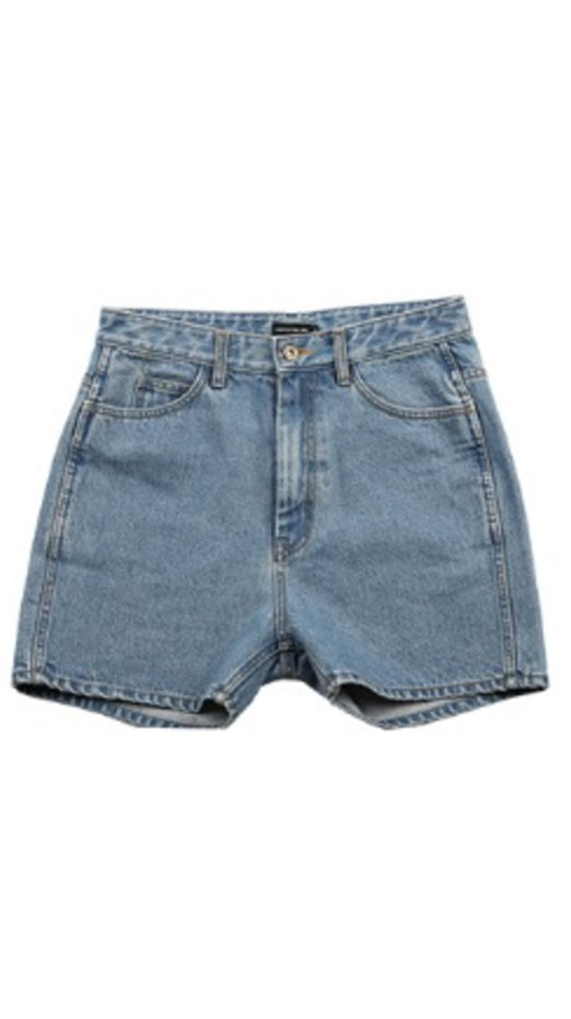 アジョバイアジョ（AJOBYAJO) Symbol Denim Shorts [Blue]