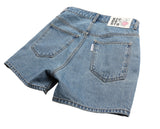 アジョバイアジョ（AJOBYAJO) Symbol Denim Shorts [Blue]