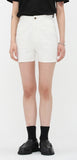 アジョバイアジョ（AJOBYAJO) Symbol Denim Shorts [White]