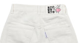 アジョバイアジョ（AJOBYAJO) Symbol Denim Shorts [White]