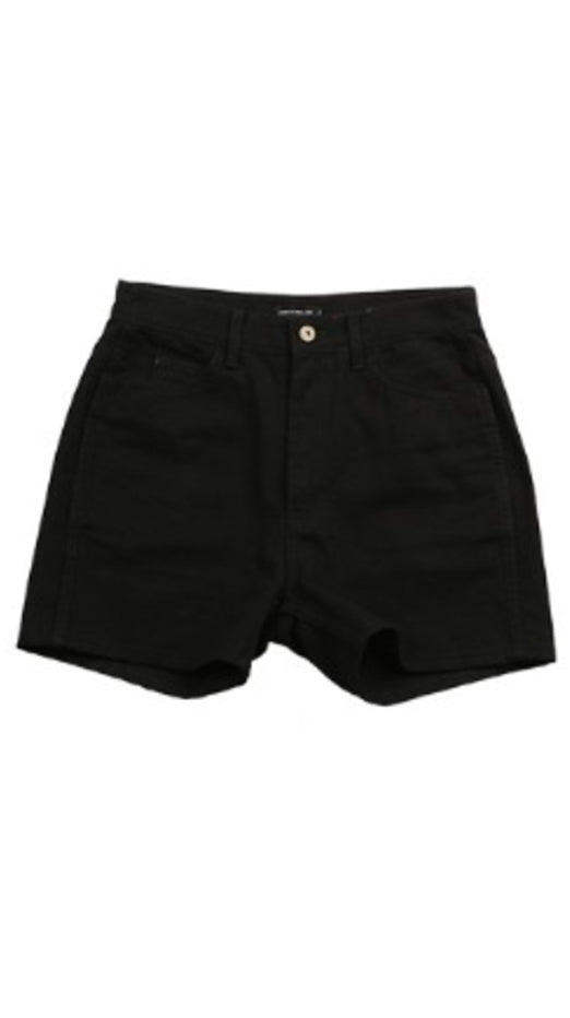 アジョバイアジョ（AJOBYAJO) Symbol Denim Shorts [Black]