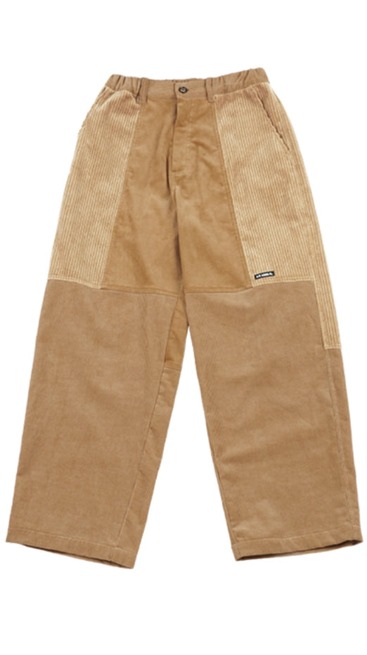 アジョバイアジョ（AJOBYAJO)  Tri Mixed Corduroy Pants [Camel]
