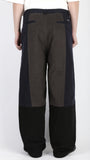 アジョバイアジョ（AJOBYAJO) Tri Mixed Cotton Pants [Black]