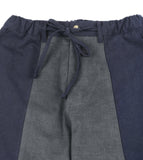 アジョバイアジョ（AJOBYAJO) Tri Mixed Cotton Pants [Black]