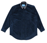 アジョバイアジョ（AJOBYAJO)  Velvet Shirt [Navy]