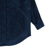 アジョバイアジョ（AJOBYAJO)  Velvet Shirt [Navy]
