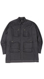 アジョバイアジョ（AJOBYAJO) Oversized Fisherman Shirt [Charcoal]