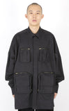 アジョバイアジョ（AJOBYAJO) Oversized Fisherman Shirt [Charcoal]