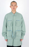 アジョバイアジョ（AJOBYAJO) Oversized Fisherman Shirt [Mint]